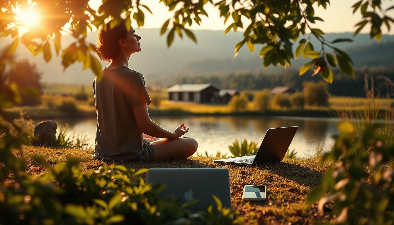 Digitale Stressreduktion