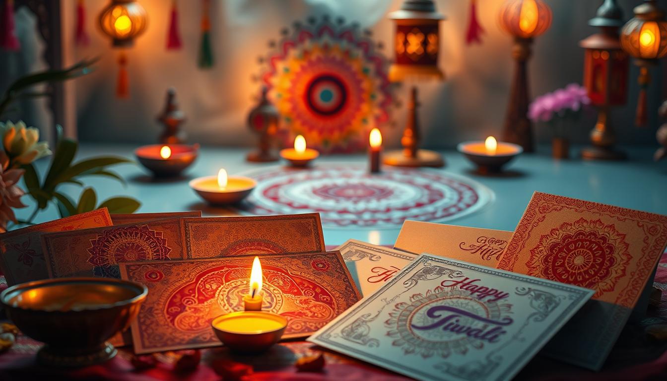 Grußkarten zu Diwali selbst machen – Kreative Ideen für das Lichterfest
