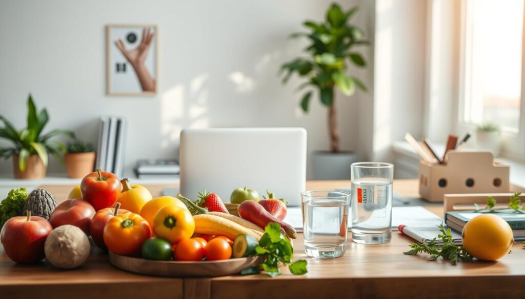 gesunde Ernährung am Arbeitsplatz